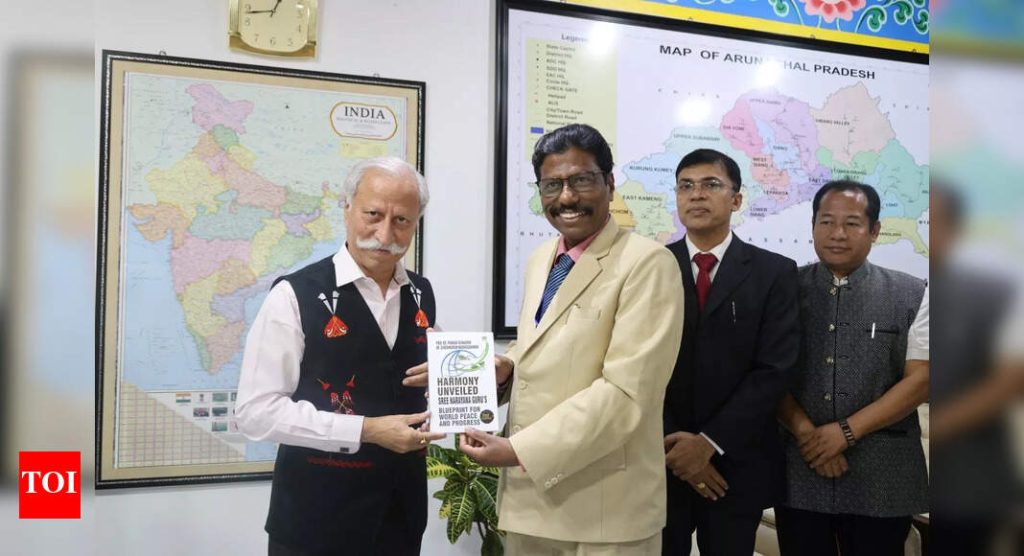 हिमालयन विद्यापीठाच्या कुलगुरूंनी अरुणाचल प्रदेशच्या राज्यपालांची भेट घेतली, उच्च शिक्षण आणि संशोधन सहकार्यांवर चर्चा केली | पुणे बातम्या