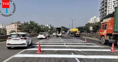 नवीन कात्रज बोगद्याच्या शिंदेवाडी टोकाला अवजड वाहनांचा वेग रोखण्यासाठी पोलीस, NHAI योजना आखत आहेत