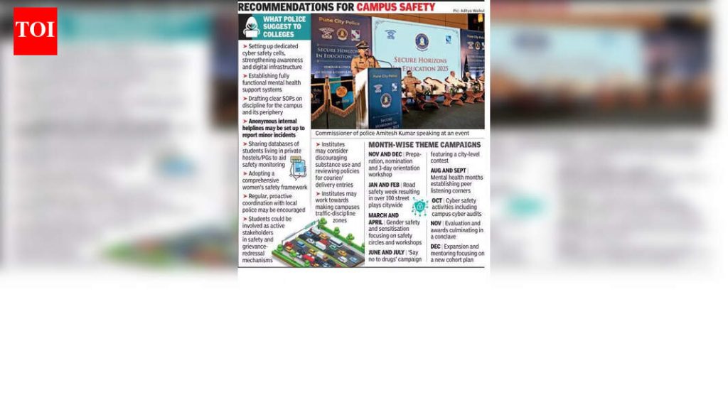 सायबर सेलला हेल्पलाइन: पुणे पोलिसांनी विद्यार्थ्यांच्या सुरक्षेच्या उपाययोजनांची रूपरेषा दिली