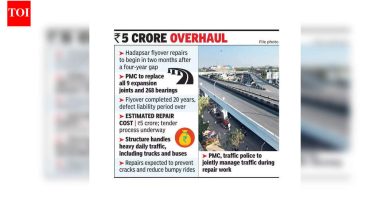 2022 नंतर हडपसर उड्डाणपुलाची दुरुस्ती होणार आहे