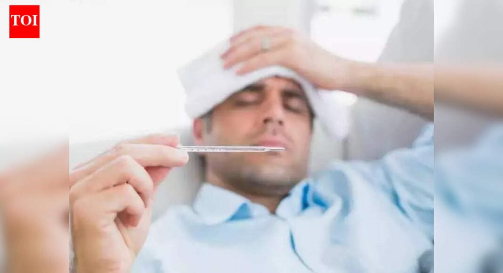 निमोनिया आणि ब्राँकायटिसच्या प्रकरणांमध्ये तापमानात वाढ होते