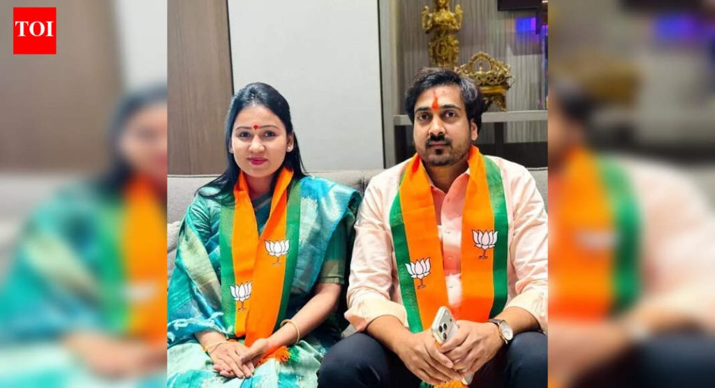 पती-पत्नी भाजपच्या तिकिटावर निवडणुकीच्या शर्यतीत उतरल्याने पठारे कुटुंबात फूट पडली