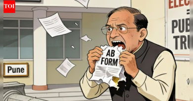 महाराष्ट्र नागरी निवडणूक: पुणे शिवसेनेच्या इच्छुकाने सहकारी पक्षाच्या उमेदवाराचा ‘ए आणि बी फॉर्म’ गिळला; बुक केले