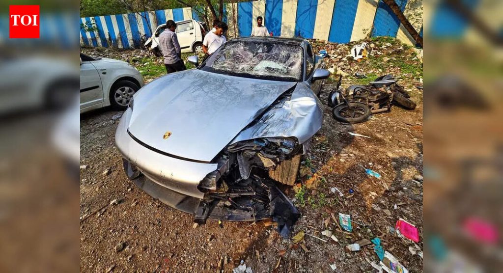 पोर्श क्रॅश: हायकोर्टाने जामीन अर्ज फेटाळल्याच्या विरोधात 2 सहआरोपींनी केलेल्या अपीलवर SC ने महा सरकारला नोटीस बजावली