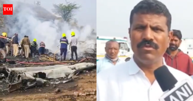 ‘विमानात 4-5 स्फोट’: प्रत्यक्षदर्शींनी बारामती दुर्घटनास्थळी भीषण दृश्याचे वर्णन केले; अजित पवारांसह 5 मृत | पुणे बातम्या