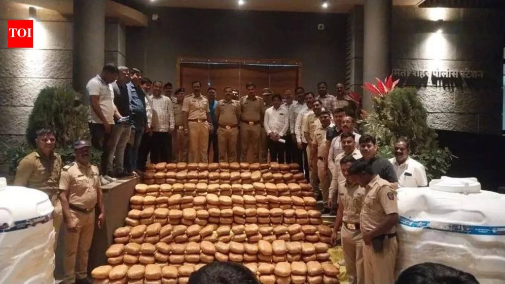 बारामतीजवळ २.४ कोटी किमतीचा ४७९ किलो गांजा जप्त