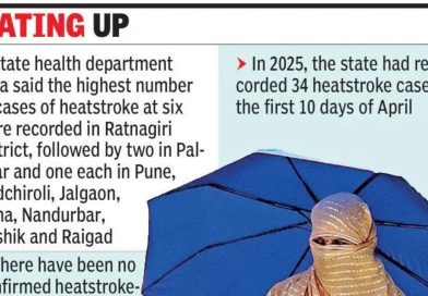 1 मार्चपासून राज्यात उष्माघाताचे 15 रुग्ण
