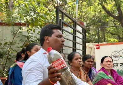 नळांमधून गढूळ, दुर्गंधीयुक्त पाणी वाहत असल्याने जनवादी जनता वसाहत रहिवाशांचा निषेध, प्रदूषण दूर करण्यासाठी पुरवठा सर्वेक्षणाची मागणी