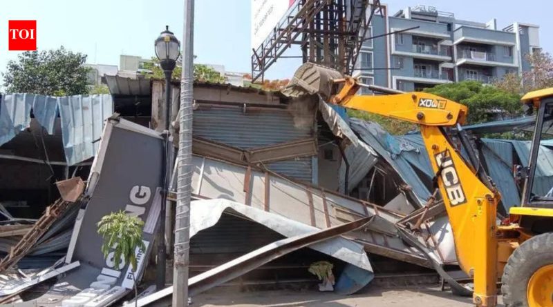 PCMC ने अतिक्रमण विरोधी मोहीम तीव्र केली, 40 दिवसांत 300 हून अधिक बेकायदा बांधकामे हटवली