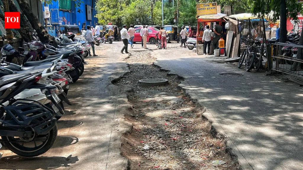 डेडलाइन पाच दिवसांत संपते, पण खड्डे पडलेले रस्ते दुरुस्तीच्या प्रतीक्षेत आहेत