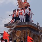 दिलेला शब्द पाळला; सेलू कॉर्नरवर विराजमान झाले शिवराय