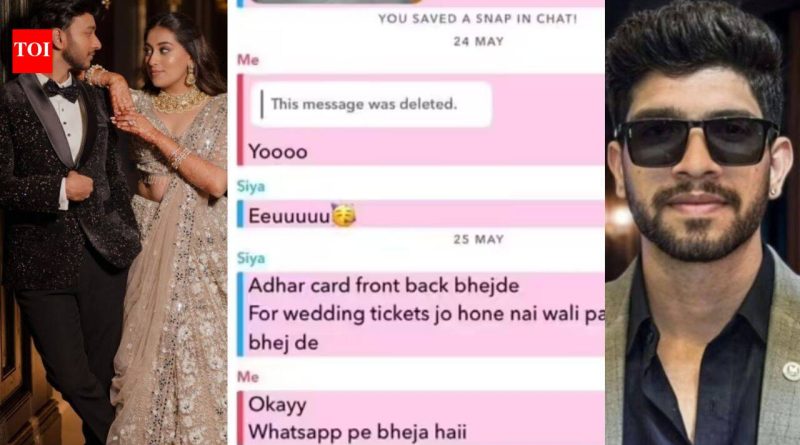 केतन अग्रवालच्या हत्येतील ‘स्नॅपचॅट’ क्लू: सिया गोयलने चेतनला दोष दिल्याच्या काही दिवसांनंतर, तिच्या ‘मजकूर’मध्ये नवीन ट्विस्ट जोडला गेला | पुणे बातम्या केतन अग्रवालच्या हत्येतील ‘स्नॅपचॅट’ क्लू: सिया गोयलने चेतनला दोष दिल्याच्या काही दिवसांनंतर, तिच्या ‘मजकूर’मध्ये नवीन ट्विस्ट जोडला गेला | पुणे बातम्या