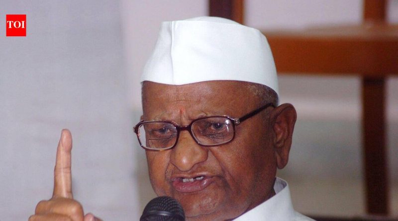 हजारे यांनी पंतप्रधानांना पत्र लिहिले, प्रधान यांच्या राजीनाम्याच्या मागणीचे समर्थन केले, विद्यार्थ्यांच्या निषेधादरम्यान पोलिसांची कारवाई ‘त्रासदायक’ असल्याचे म्हटले आहे